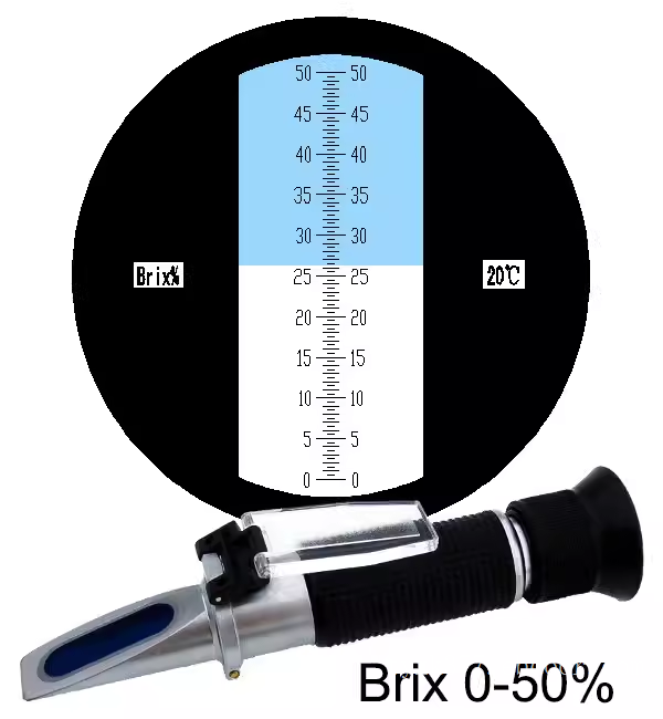 0-50%手持糖度计折射仪折光仪