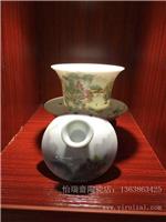 全手绘盖碗（工艺精细） 大师作品