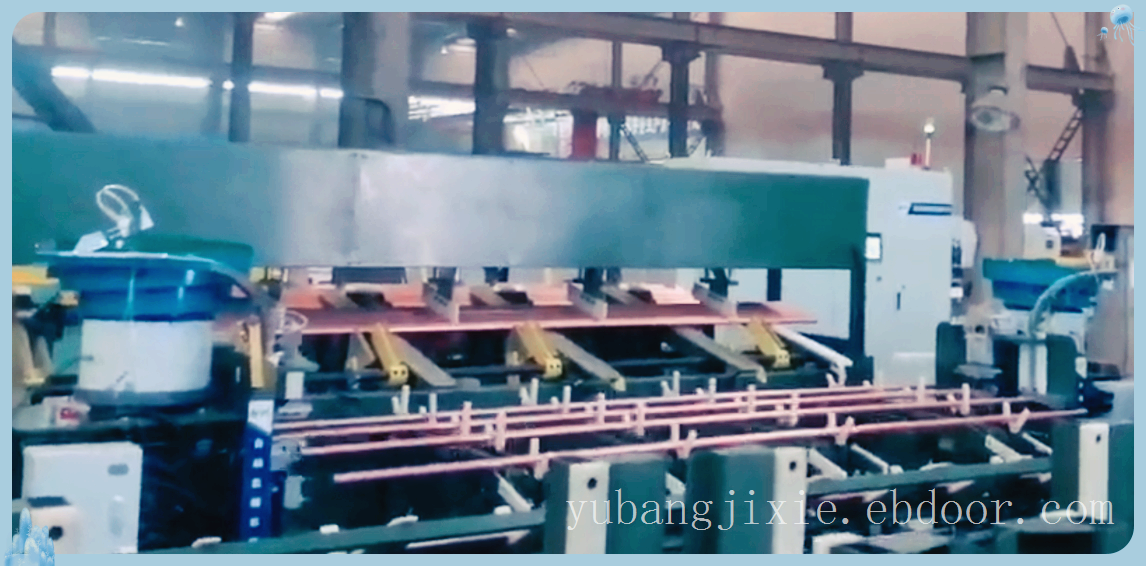 铜管自动盖帽套袋码垛打包流水线价格便宜-石家庄宇邦机械 黄18633097612