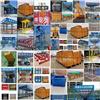 建筑施工标准化，工地组装式钢筋加工棚，定型化护栏厂家定制工棚