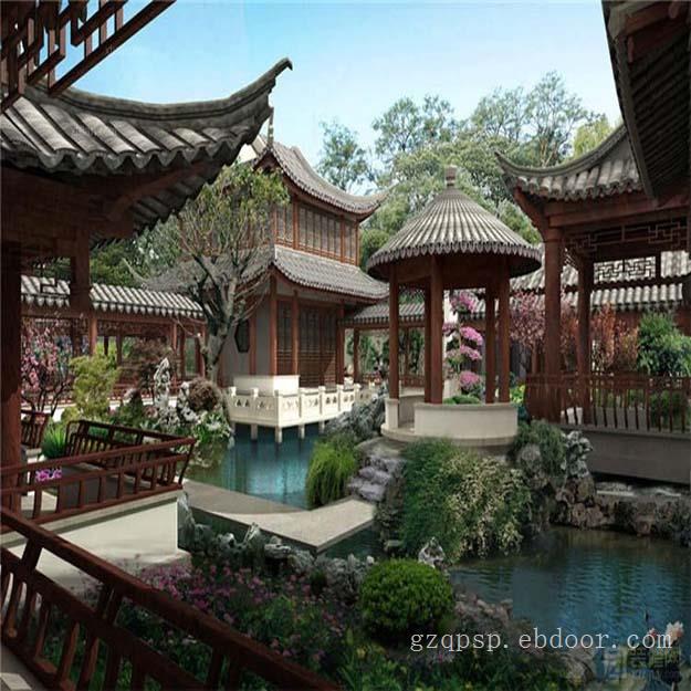 亭子中式园林设计