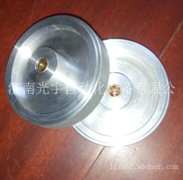 济南光宇200mm周长全铝合金滚花米码轮GY-200-6(8)