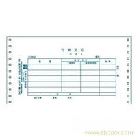 立信 TR103   电脑套打付款凭证(内资) 