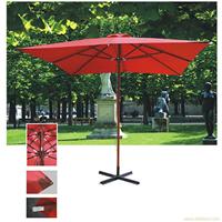 上海豪华遮阳木伞定做制作 