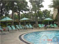 上海泳池休闲伞休闲桌椅 