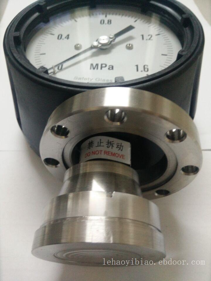 YTQP-120HF6  氨用隔膜卫生型压力表,安全型隔膜压力表