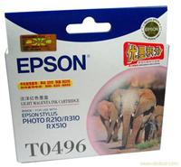 EPSON T0496淡洋红色墨盒(淡洋红)�