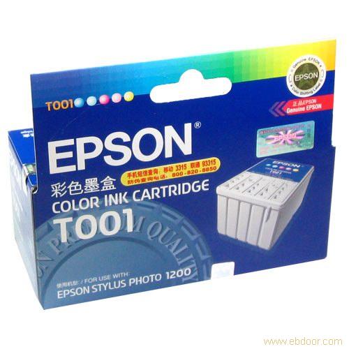 EPSON T001091墨盒 0191�