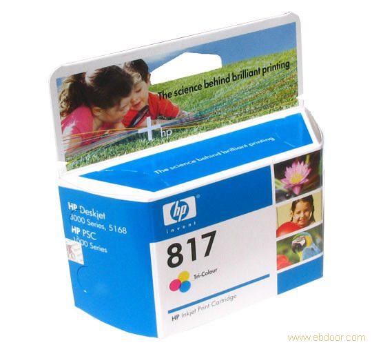 HP 8817A 彩色墨盒�