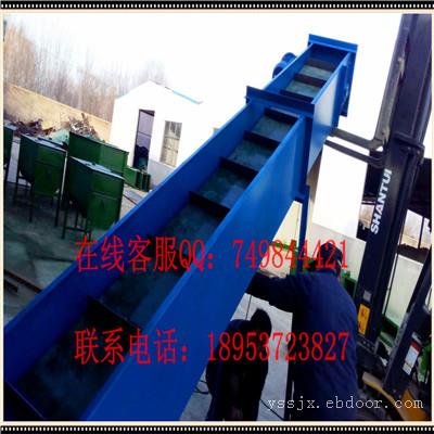 养殖饲料输送设备 优质胶带爬坡输送机 ,角铁支架输送机型号