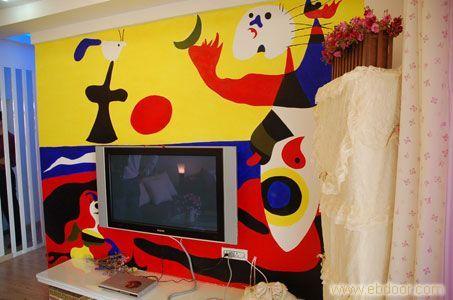 墙面彩绘 上海V.品画艺装饰设计有限责任公司成立于1999年，目前已经成长为一家以室内外手绘装饰为主�