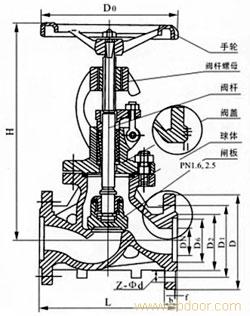 BJ41W保温截止阀�