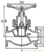 UJ41H-150Lb美标日标柱塞阀柱塞截止阀�