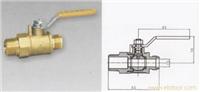 248黄铜外螺纹球阀 