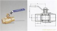 230黄铜焊接球阀 