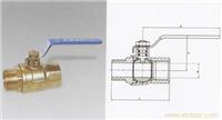 214黄铜球阀（足通孔） 