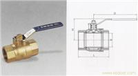 208黄铜球阀 