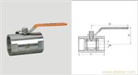 8252/8252A/8252B不锈钢球阀（棒式） 