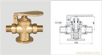 430黄铜脚踏放水阀 