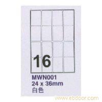 艾利 MWN001-10手写标签�