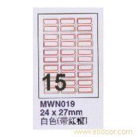 艾利 MWN019-10手写标签�