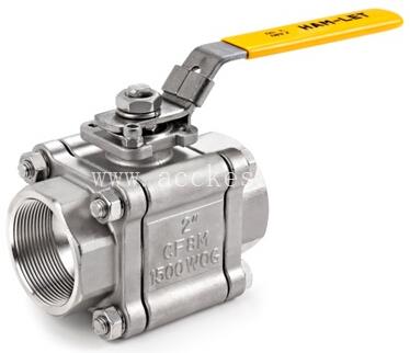 哈姆雷特H-500S-SS-N-6三片式球阀