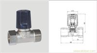 321黄铜直角阀（陶瓷芯暖通阀） 