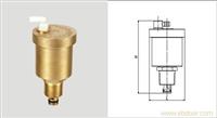 728黄铜自动排气阀（直排式） 