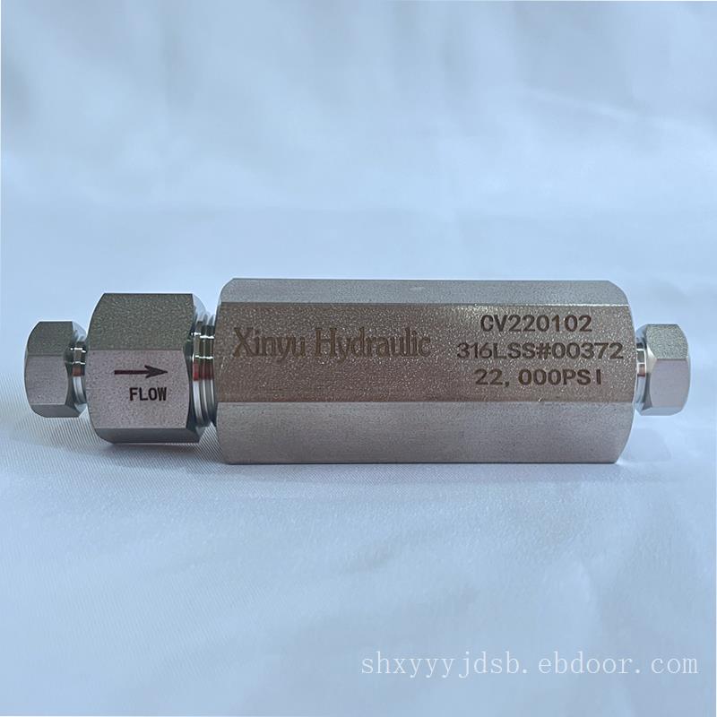 超高压单向阀不锈钢高压单向阀（1034MPA）超高压耐压单向阀