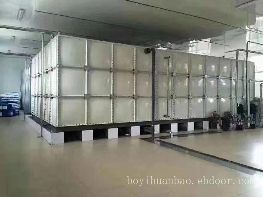 石家庄组合式玻璃钢水箱 软化水箱