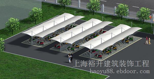 绍兴膜结构车棚制作