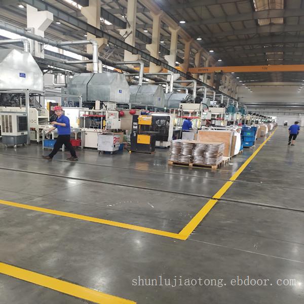 厂区车行道划线