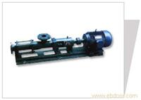 上海螺杆泵厂 上海浓浆泵厂 G型螺杆泵 I-IB型螺杆泵 不锈钢螺杆泵 