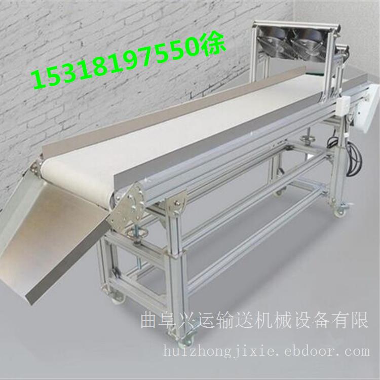 箱货运输皮带输送机 铁屑运输皮带输送机A7