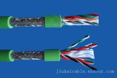 PUR高度柔性铜网屏蔽拖链电缆-5