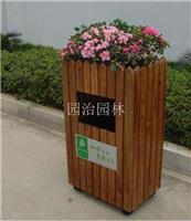 上海防腐木垃圾桶