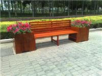 上海防腐木花箱制作设计工程