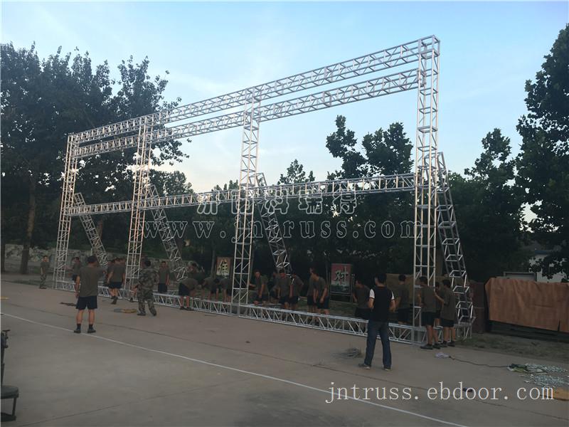 厂家供应铝合金桁架400 舞台桁架 灯光架 truss架婚庆背景架批发龙门架300