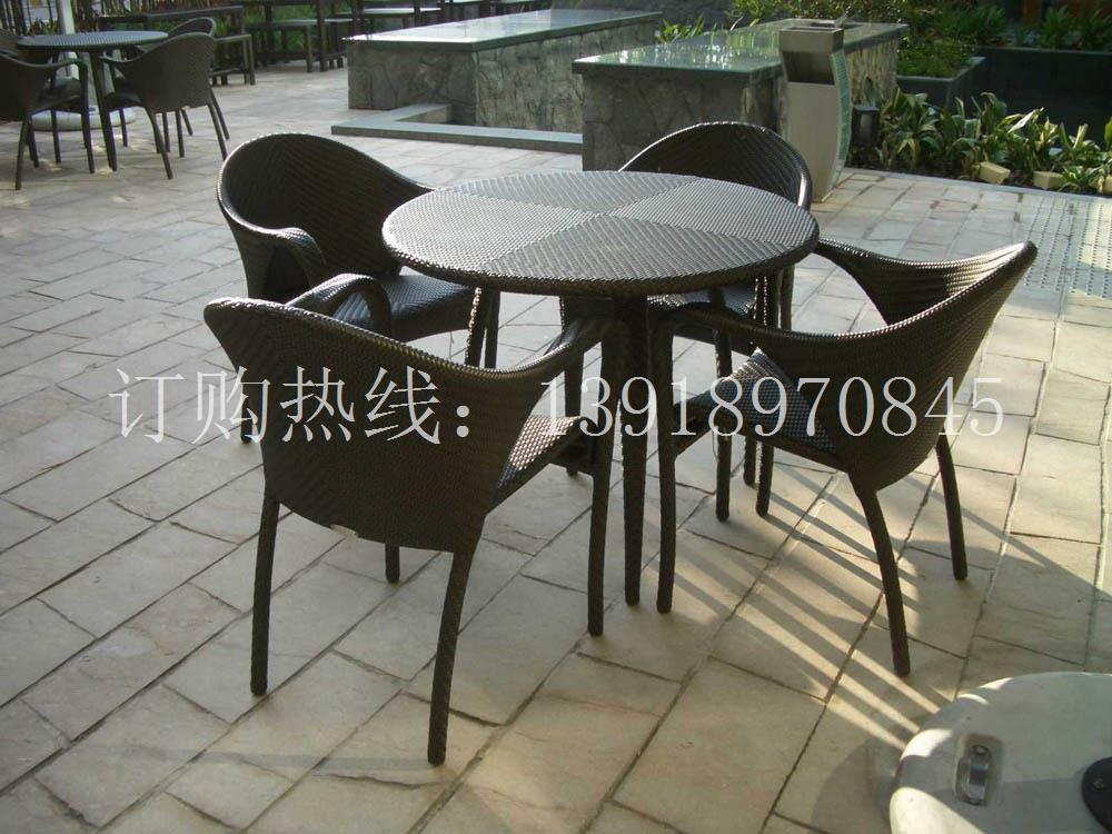 上海工厂可订制仿藤桌椅/编藤桌椅/餐厅桌椅/咖啡吧桌椅