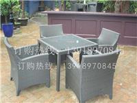 上海工厂订制仿藤桌椅/餐厅桌椅/会议桌椅/花园露台桌椅