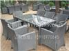 上海工厂订制仿藤桌椅/餐厅桌椅/会议桌椅/花园露台桌椅