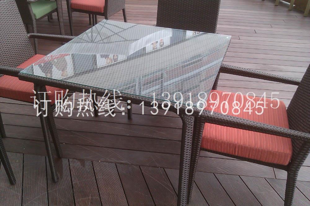上海厂家供应编藤桌椅/仿藤桌椅/藤椅/户外休闲桌椅/来图定制