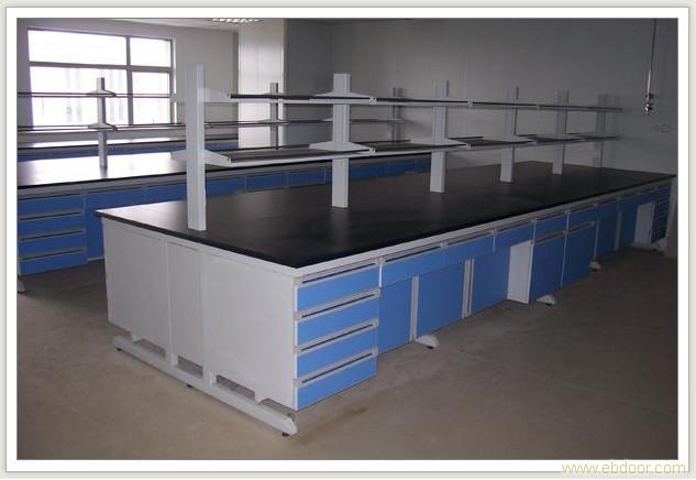 钢木中央实验台 实验室设备 实验室家具�