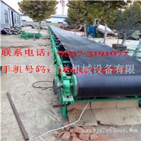 散料槽型皮带输送机，廊坊施工运输皮带机，圆管主架升降式皮带输送机