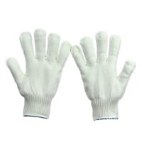 超白蓝边尼龙线手套|成都安全手套批发|成都安全手套批发厂家