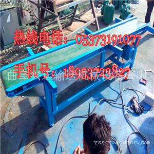 货物带式输送机 移动式皮带机图片，圆管凹型槽运输机视频