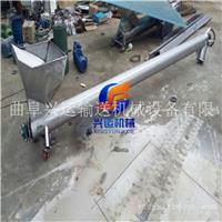 封闭式粉剂提升机，南宁式肥料螺旋递料机，草粉颗粒倾斜提料机