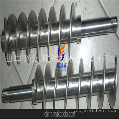 水平用螺旋进料机，密封性好的绞龙提升机图片，耐磨螺杆送料机
