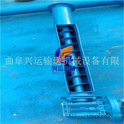 带倒顺开关的螺旋输送机，枝城木屑用螺旋送料机图片，倾斜移动式绞龙