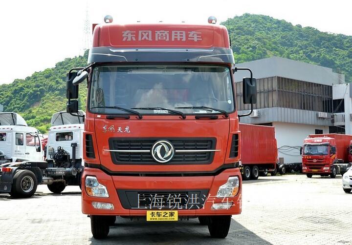 东风商用车 天龙重卡 315马力 8X4 9.6米厢式载货车(DFH5310XXYA1)-上海东风天龙载货车
